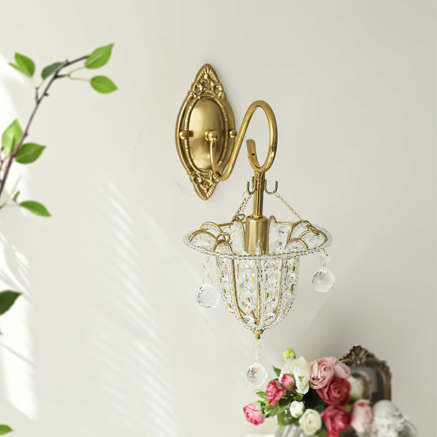 Acento Glass Wall Light