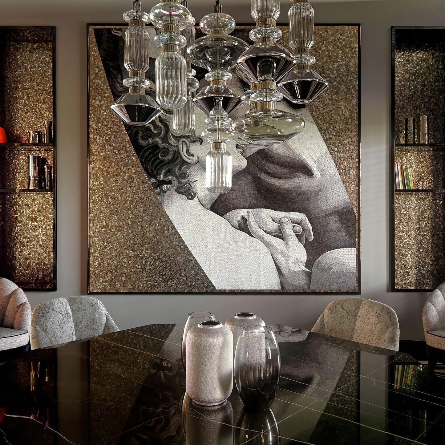 Ballet Glass Pendant Lamp