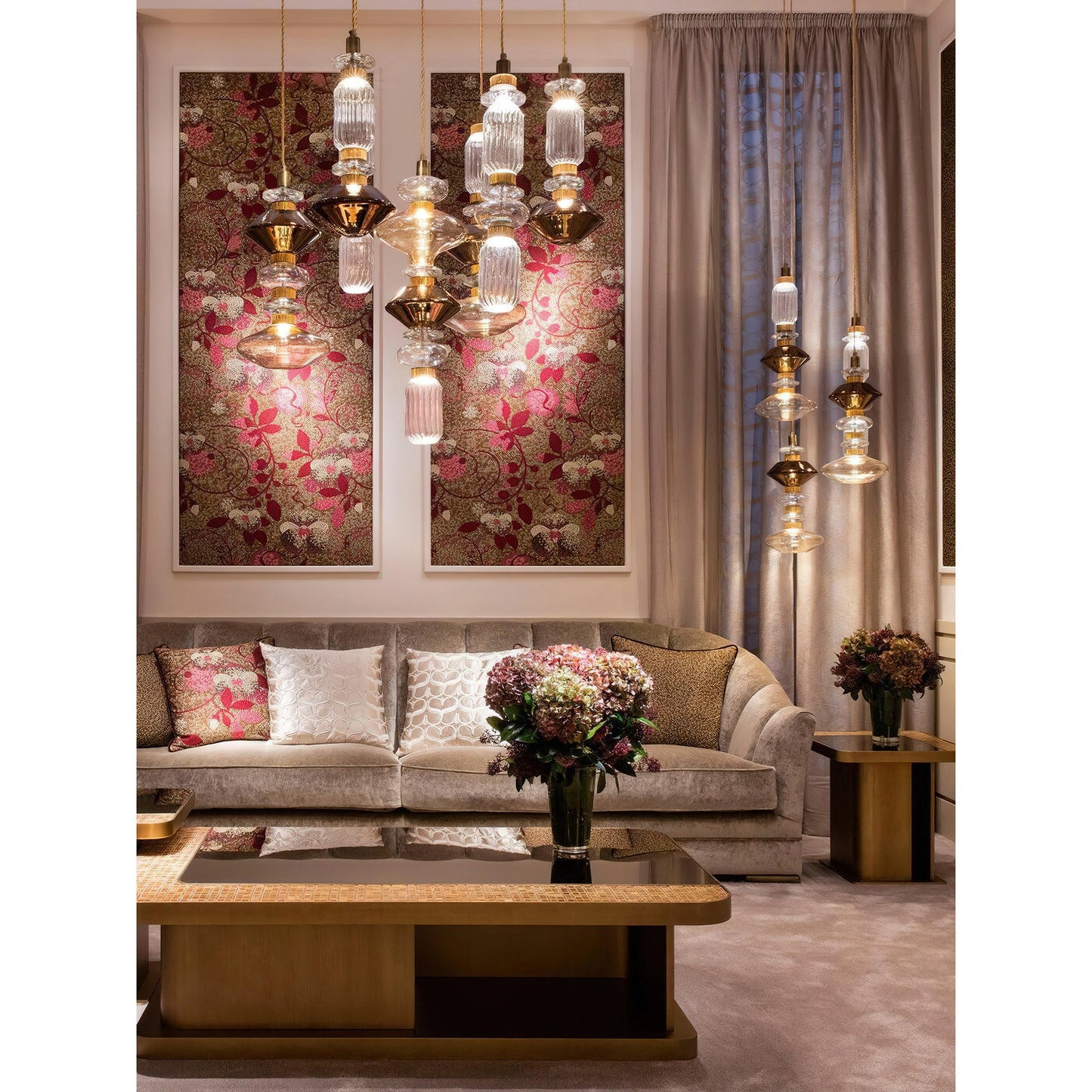 Ballet Glass Pendant Lamp