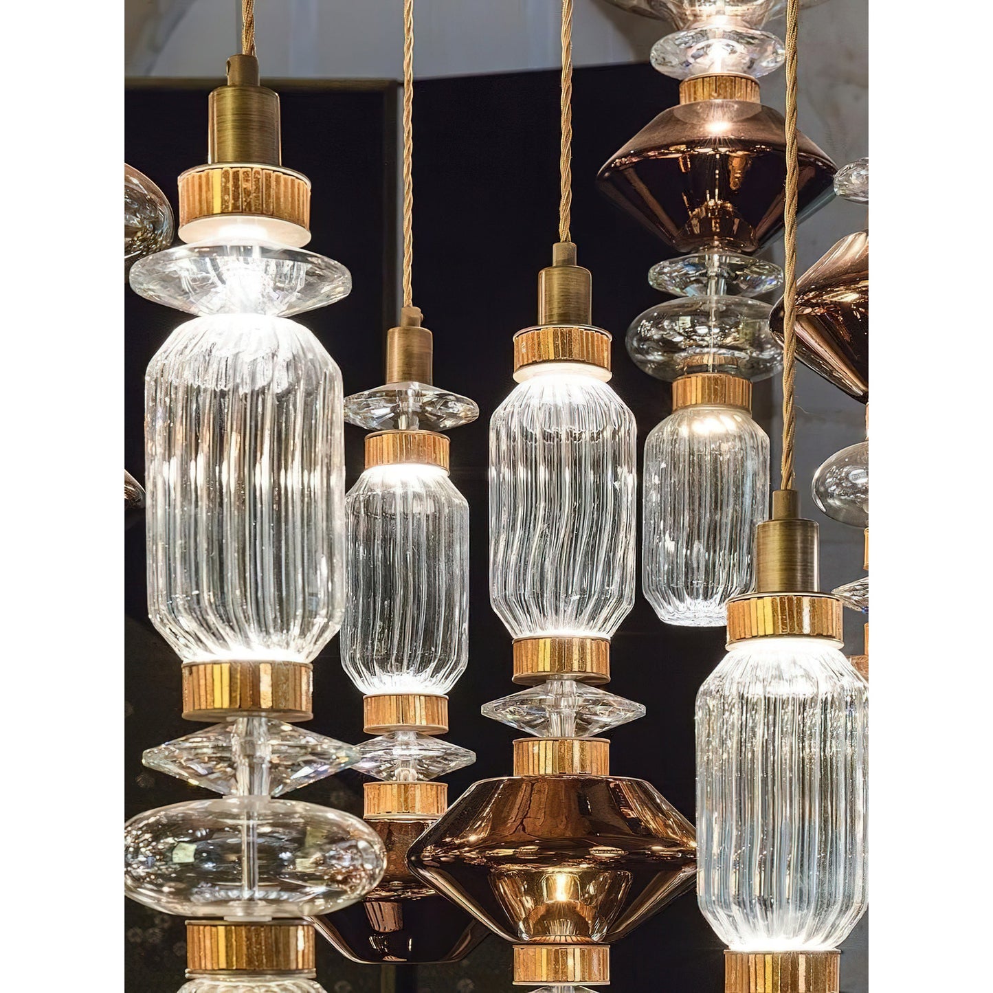 Ballet Glass Pendant Lamp