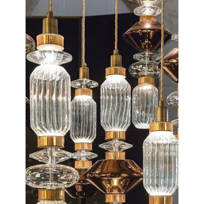 Ballet Glass Pendant Lamp