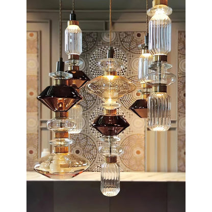 Ballet Glass Pendant Lamp