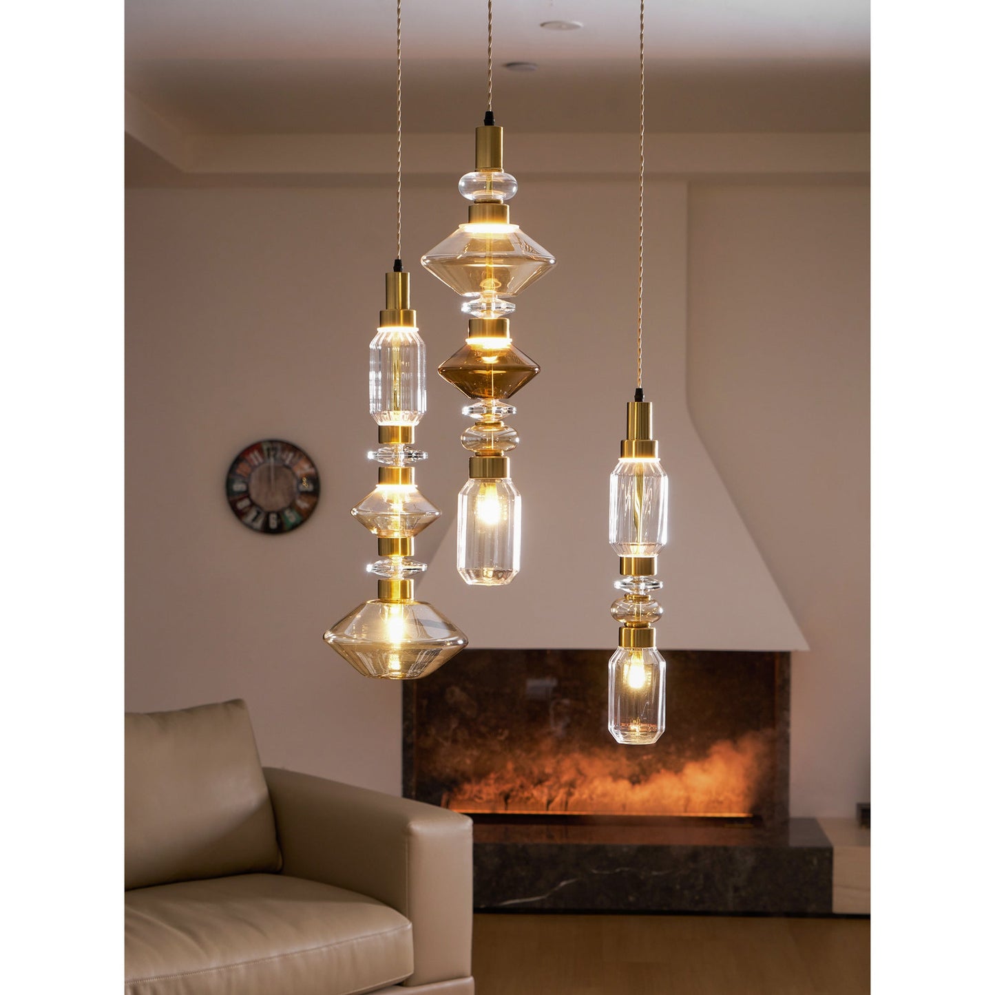 Ballet Glass Pendant Lamp
