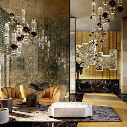 Ballet Glass Pendant Lamp