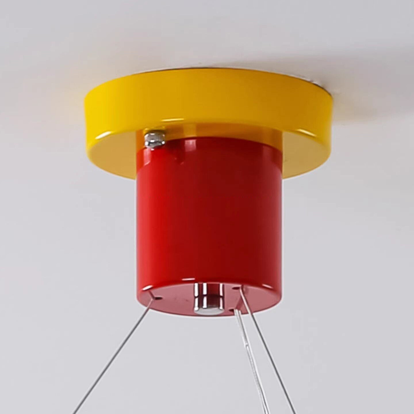 Hopper Postmodern Ring Chandelier