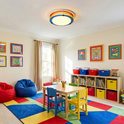 Memphis Layered Colorful Ceiling Light