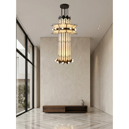Metropolis Totem Chandelier