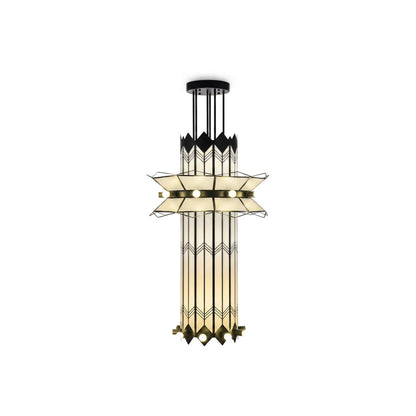 Metropolis Totem Chandelier