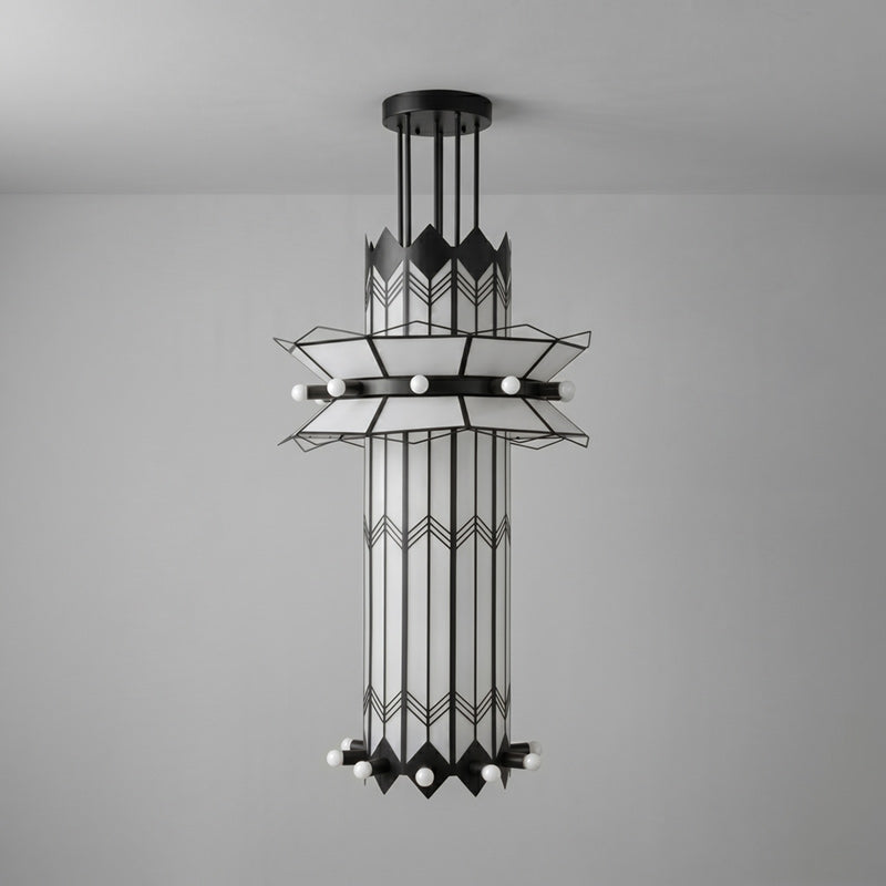 Metropolis Totem Chandelier