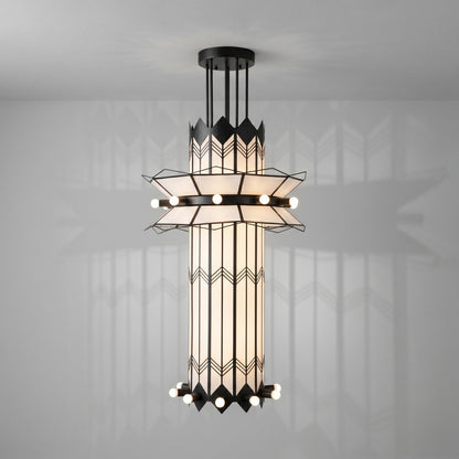 Metropolis Totem Chandelier