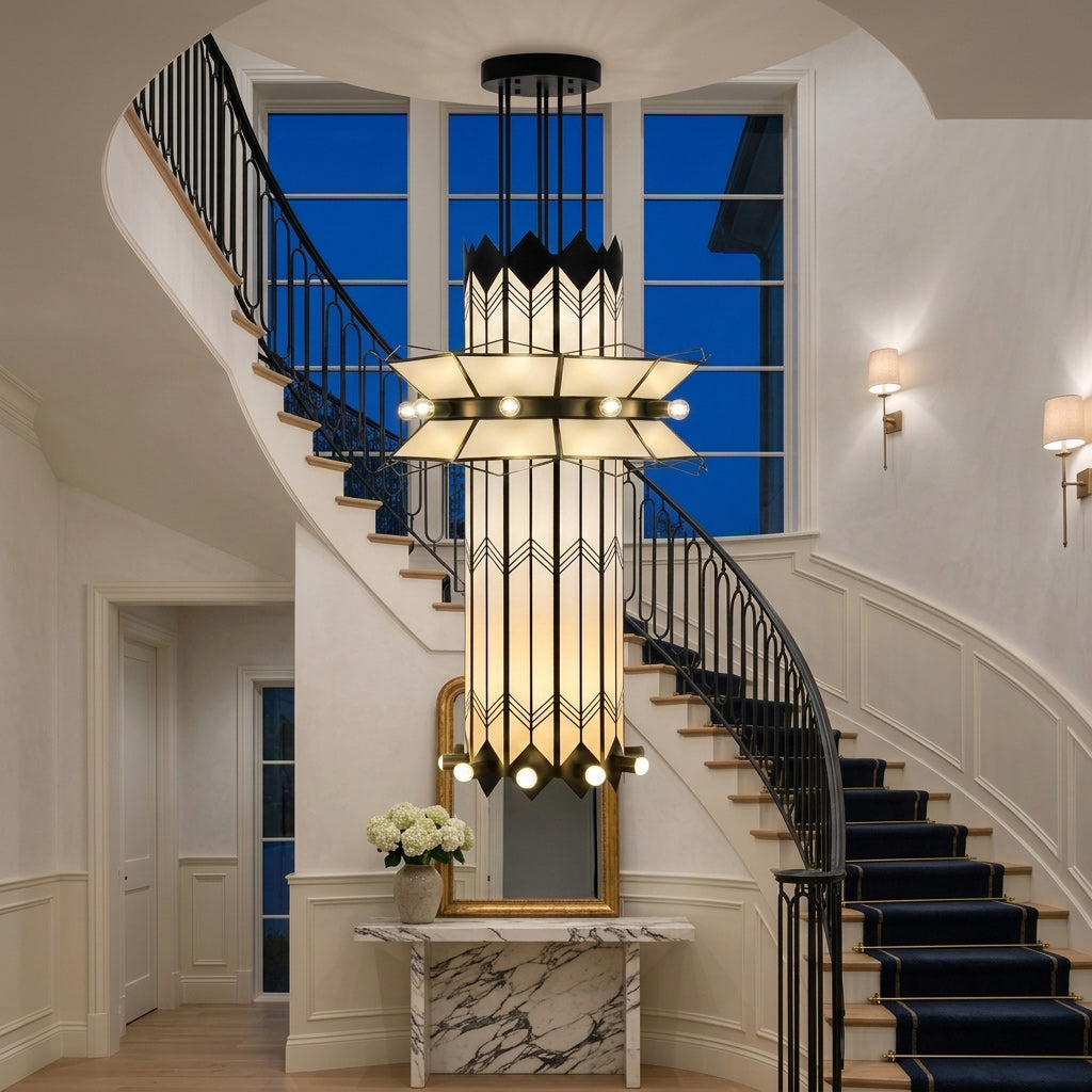 Metropolis Totem Chandelier