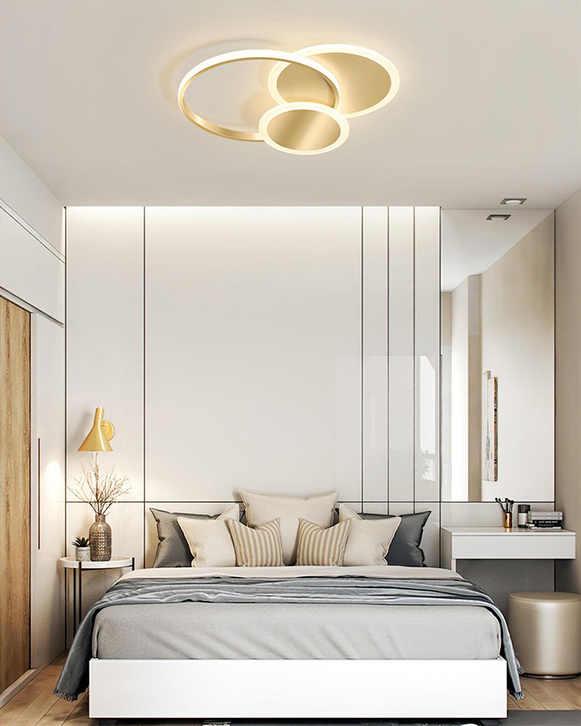 Aluminum Ring Round Ceiling Lamp