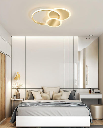 Aluminum Ring Round Ceiling Lamp