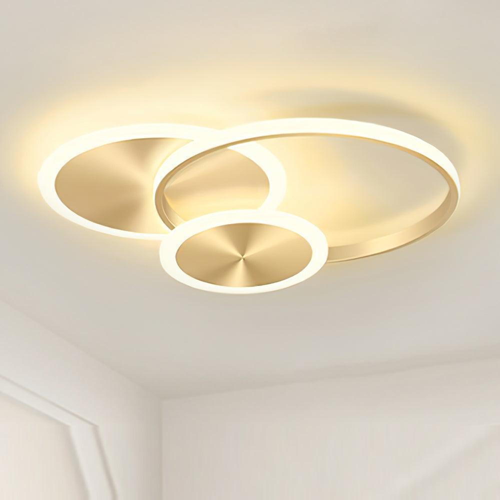 Aluminum Ring Round Ceiling Lamp