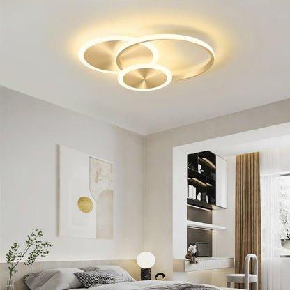 Aluminum Ring Round Ceiling Lamp
